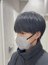 メレ 仙台(Mele)&nbsp;シースルーラウンドマッシュ/韓国マッシュ/ニュアンスパーマ