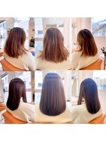 ハナ(HANA)&nbsp;水素トリートメントで艶髪BeforeAfter