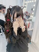 猫耳ツインテール