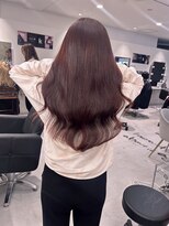 キング(K!ng) 縮毛矯正髪質改善ハイライトレイヤーカット枚方美容室エクステ