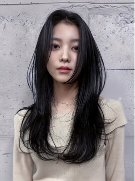 ビゼ 梅田(BIZE) コリアンブラック#シールエクステ#カール#シアカラー#韓国#梅田8