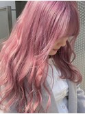 着物/フェミニンロング/似合わせカット/ウェーブミディアム/栄