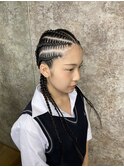 レディースコーンロウ6本