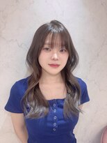 ジーナ 名駅(XENA.)&nbsp;オリーブベージュ/ワンホンレイヤー/ブリーチなし