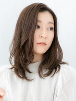 ドクターズ サロン ラブ(Dr's Salon LAB)&nbsp;ツヤ髪センターパートエアリー抜け感ロングj古河30代40代