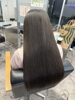 キング 梅田店(K!ng)&nbsp;縮毛矯正髪質改善ハイライトレイヤーカット梅田美容室エクステ