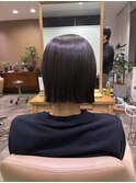 ぷつっと外はねボブ