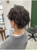 キメキメスタイル◎ 縦落ちパーマハイライト