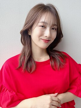 ケーツー エソラ池袋店(K-two) ミディアムレイヤーカット*フェイスレイヤー*顔周り*髪質改善