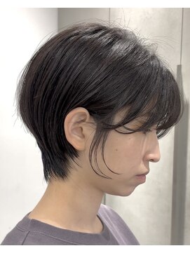 ヘアスペース リズム グリーン(Hair space Rizm green) 似合わせカット20代30代40代50代くびれショ ート丸みショート