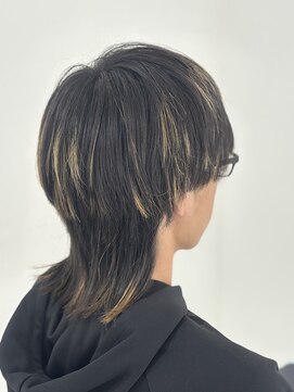 ミルメルシー(Mille mercis) メンズウルフ/ウルフカット/メンズカット/個性派/デザインカット