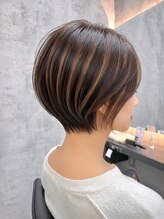 モードケイズトウキョウ 銀座店(MODEK'S TOKYO)&nbsp;ショート/ボブ/ハイライト/インナーカラー/白髪ぼかし/銀座