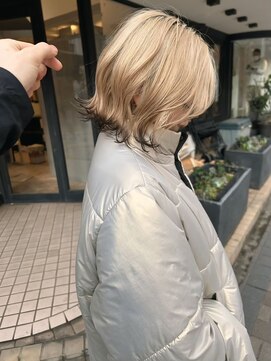 ジュベ(juve.) 大分ショートボブ顔周りレイヤーカット髪質改善カラー