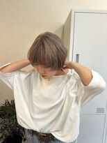メル ヨコハマ(MeL)&nbsp;20代30代前髪ありショートマッシュショート丸みショートレイ
