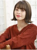 外ハネおしゃれボブ