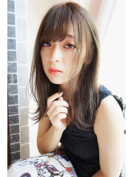 ロンドローズ 名古屋(Lond damaskRose) 【Lond damaskRose】川瀬賢翁 外ハネ×耳かけ×可愛いスタイル