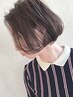 【艶髪】カット＋白髪染めグレイカラーリタッチ＋aujuaTR ¥14520→13060  