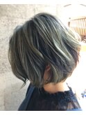 ショートボブ×スターダストローライト