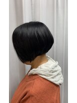ゆうこ美容室&nbsp;黒髪ショートボブ