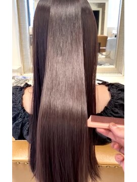 バサ 鷺ノ宮店(BASSA) 【髪質改善】ダークブラウン×ツヤ髪スタイル