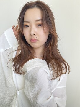 グリーン(green) こっくりブラウン　くびれロング　bymisaki