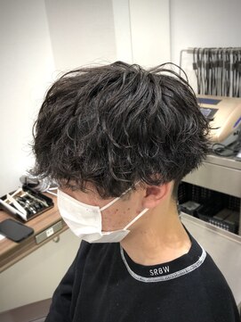 アッシュ 豊田店(Ash) メンズパーマの新トレンド【波巻きパーマ】