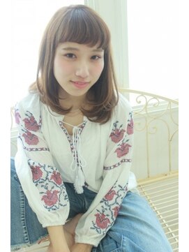 エレノア 新宿西口店(Eleanor) 【eleanor】短めバングが可愛い♪