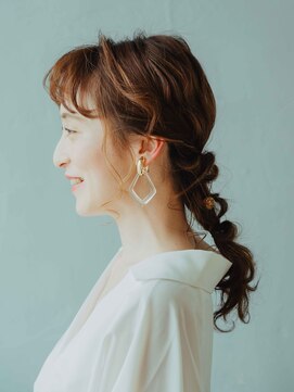 美容室 リズヘアー 稲毛店(Riz hair) あみおろしアレンジ
