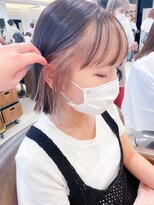 ネオリーブアイム 横浜西口店(Neolive aim)&nbsp;シアピンクシルバー インナーカラー【横浜】