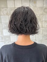 トゥコ(tuco)&nbsp;ミニボブ　ボブパーマ　黒髪パーマ