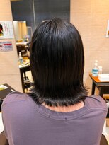 ヴィヴァーチェイルソーレ(VIVACE ilsole) 20代30代40代外ハネアッシュグレージュ髪質改善