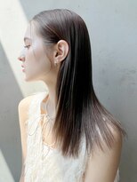 アイティーバイアルバム 北千住店(IT by ALBUM)&nbsp;まろグレージュストレート_ショコラアッシュ_ba401252