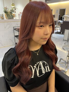 リー 四ツ橋(Lee) 【kanna】チェリーレッドカラー