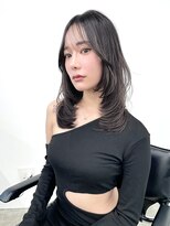 ヴェイン 渋谷(vain)&nbsp;★サイドバングうる艶髪くびれヘアナチュラルカール#355d1003