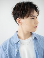 モッズヘア メン 南越谷南口店(mod's hair men) センターパートで爽やかグレージュカラーラフマッシュD南越谷