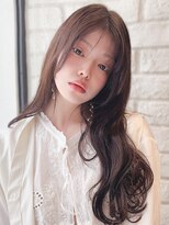 ドーチェ 茨木店(DOCHE)&nbsp;シアーカラー×ゆるふわレイヤーロング