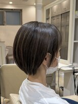 エイミーバイアフロートザガーデン 浦和店(amie by afloat the garden)&nbsp;白髪ぼかしショートレイヤー【浦和】