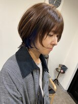 エヌアイ(N.I)&nbsp;インナーカラー×ブルー