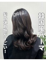 アミー 銀座(Ammy)&nbsp;全国からお客様殺到！韓国風パーマコテ巻き風パーマ！