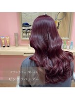 イーハトーヴヘアー(Yehatov) 【ブリーチなしWカラー】ピンクラベンダー