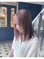 ヲタク(wotaku.)&nbsp;ピンクベージュくすみカラー暖色カラーピンクミルクティー