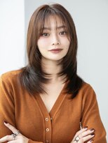 トリッカ シブヤ(TRICCA SHIBUYA)&nbsp;こなれミディ/韓国ヘア/レイヤー/顔まわり/イメチェン/20代30代