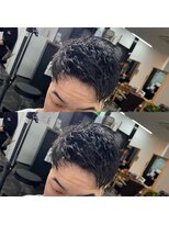 ブルーオーシャン 久留米店(BlueOcean)&nbsp;短髪フェードで男らしい髪型に