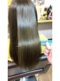 美髪矯正 酸性ストレート トリートメントストレート