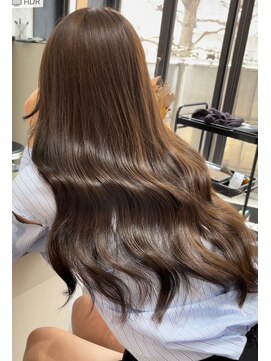 ブレンド 渋谷(BLend) フェミニンロング似合わせカットウェーブミディアム