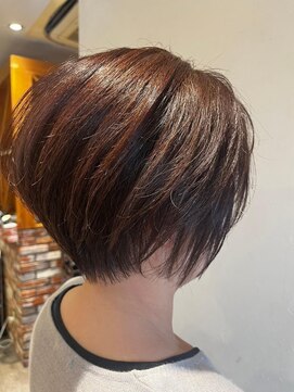 エヌアンドエー 春日部東口店(hair shop N&A) 綺麗な歳の重ね方 大人のハンサムショート 髪質改善ケアカラー