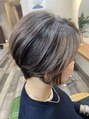シーン(seen.) 伸びてきた白髪に繋がるフェイスフレーミング◎