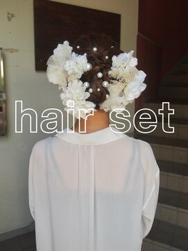 コレットヘアー ザモリオカ(Colette HAIR the MORIOKA) -kanna-♪華やか浴衣アレンジ♪