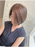 アンブレラカラー/大人ショートボブ