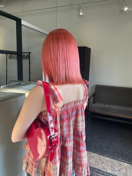 ヴィオラカラー(VIOLLA COLOR) 顔まわりレイヤー×韓国へア/小倉